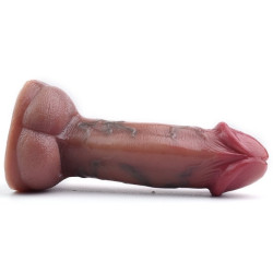 RealCockz Gode Vibrant Skinnier Ugo 12.5 x 4.5 cm Marron